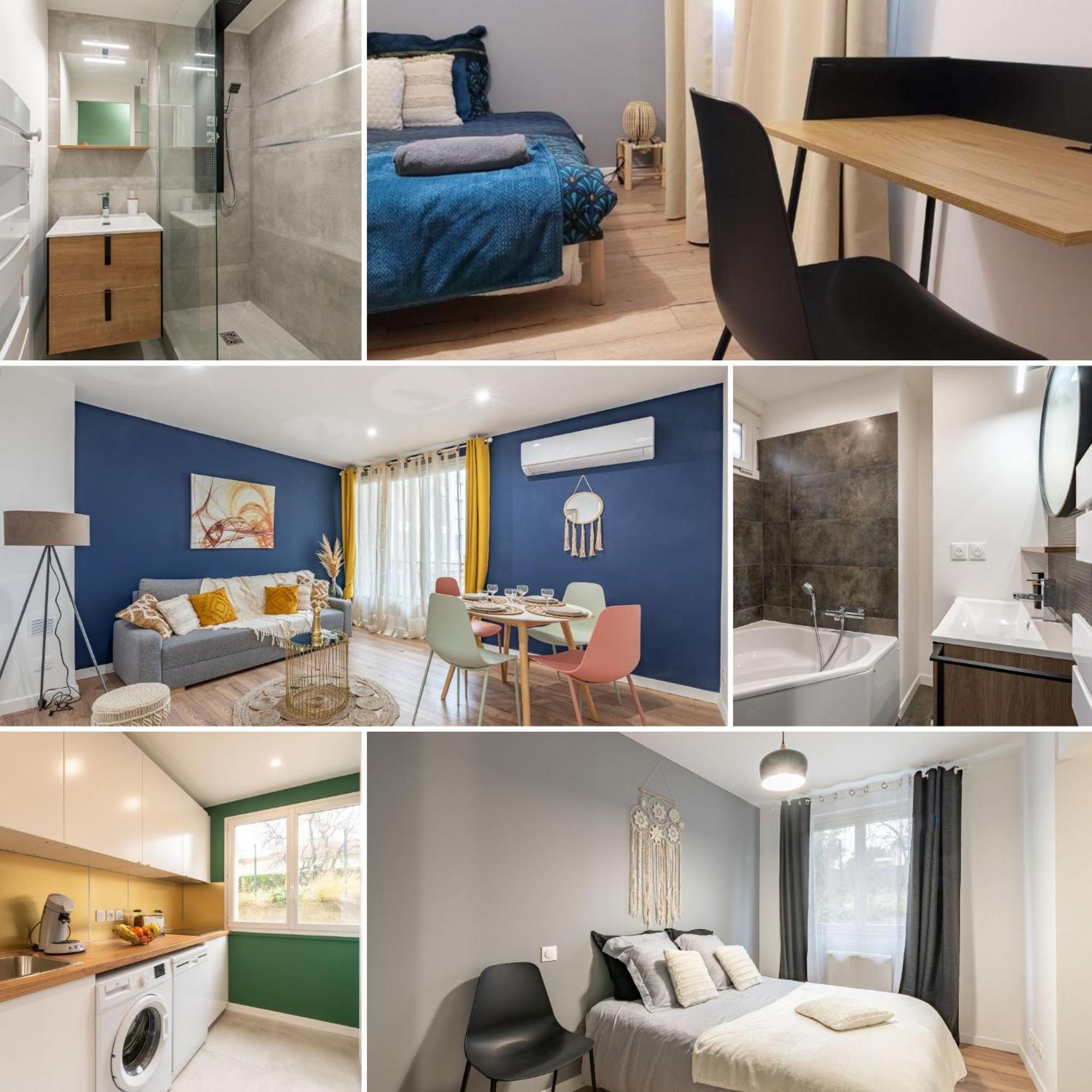 Amja Saint-Roch: Spacious Family Apartment with Parking Montpellier Exterior photo